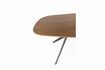 Miniatuur Beige rechthoekige houten eettafel Chase 7
