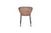 Miniatuur Beige rieten fauteuil Hapur 6