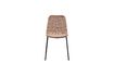 Miniatuur Beige rieten stoel Hapur 1