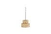 Miniatuur Beige rotan hanglamp Doubla 1