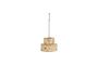 Miniatuur Beige rotan hanglamp Doubla Productfoto