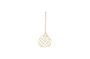 Miniatuur Beige rotan klopper Beater Productfoto