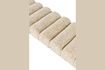 Miniatuur Beige stoffen bank Jethro 7