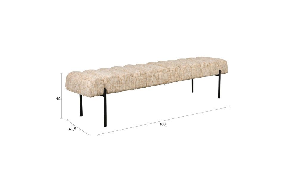In een neutrale kleur die gemakkelijk past in elk palet
