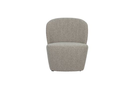 Beige stoffen fauteuil Lofty Productfoto