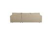 Miniatuur Beige stoffen hoekbank Bar 6