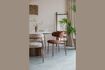 Miniatuur Beige stoffen stoel Claes 3