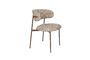 Miniatuur Beige stoffen stoel Claes Productfoto