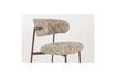 Miniatuur Beige stoffen stoel Claes 5