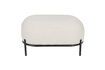 Miniatuur Beige stoffen voetensteun Polly 5