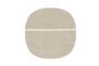 Miniatuur Beige wollen tapijt 140x140 Oona Productfoto