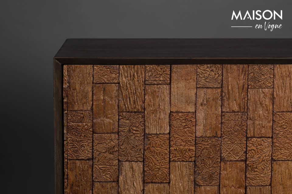 Een zeer design natuurlijk dressoir dat perfect in uw woonkamer past
