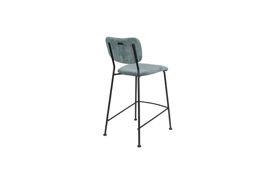 Benson Counter Stool Grijs Blauw - 7