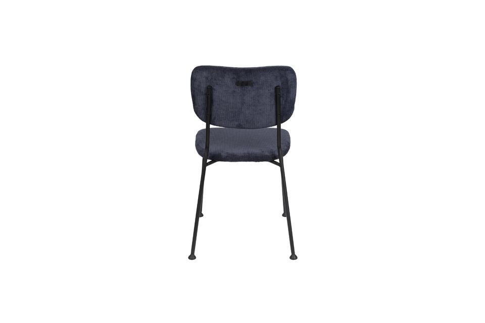Benson donkerblauwe stoel - 6