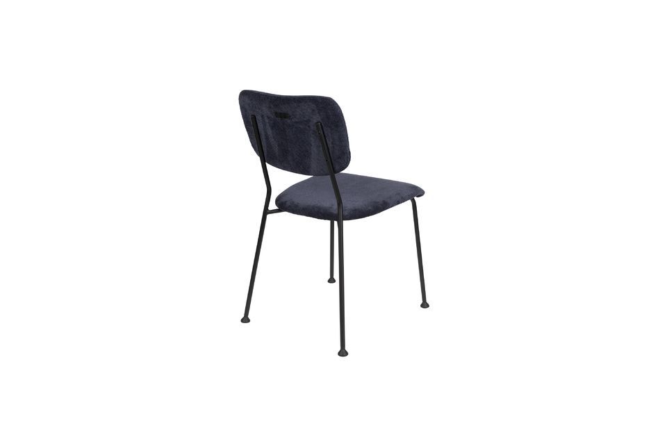 Benson donkerblauwe stoel - 7
