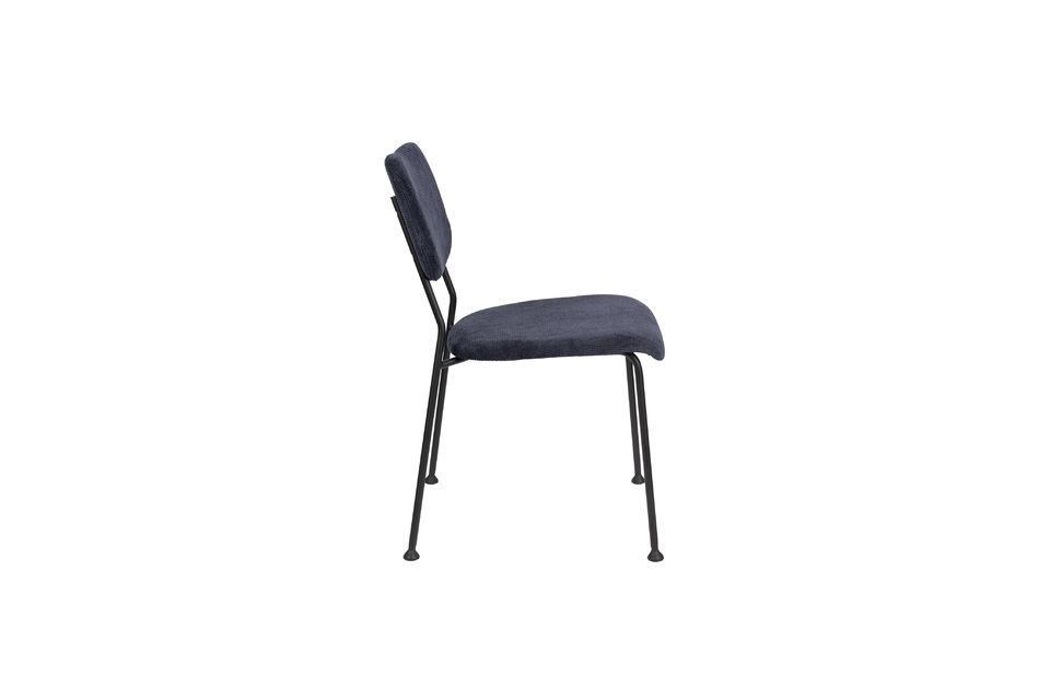 Benson donkerblauwe stoel - 8