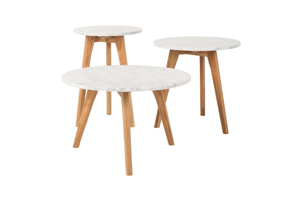 Bijzettafel Pierre Blanche maat S - 11