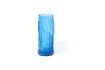 Miniatuur Blauwe glazen vaas Tree Log 4