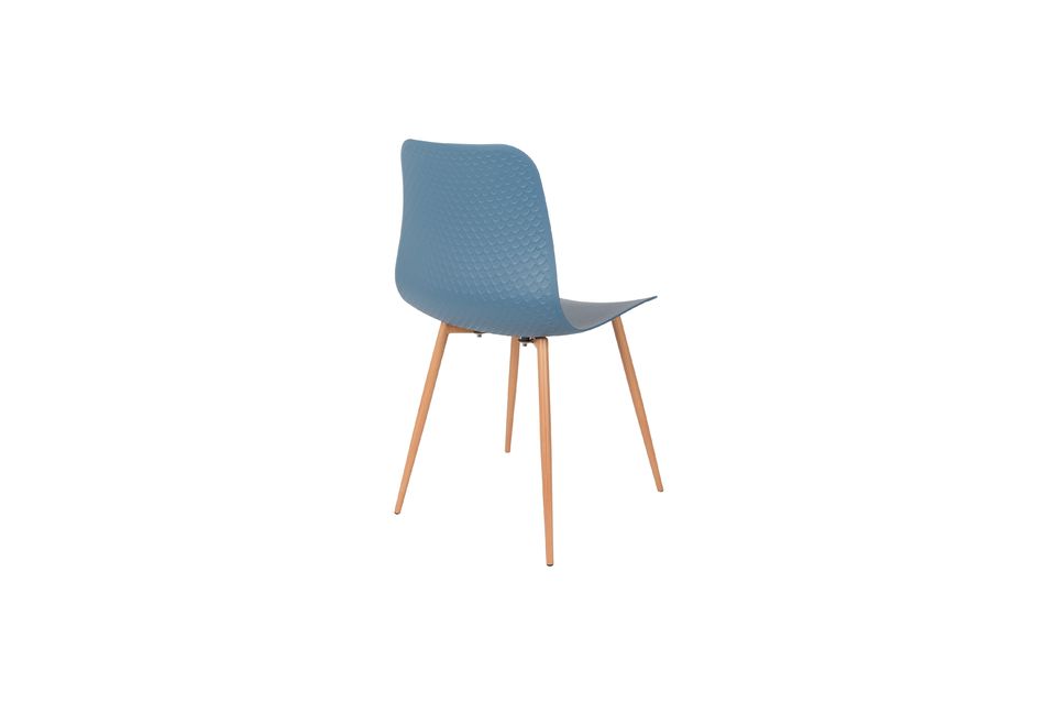 Blauwe Leon-stoel - 7