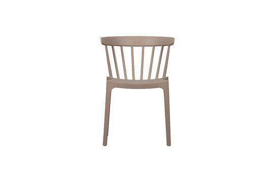 Bliss beige plastic stoel Productfoto
