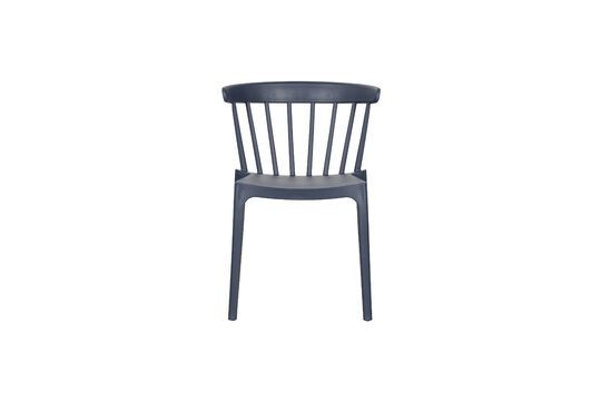 Bliss blauwe plastic stoel Productfoto