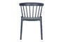 Miniatuur Bliss blauwe plastic stoel Productfoto