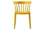 Miniatuur Bliss gele plastic stoel Productfoto