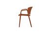 Miniatuur Bliss terracotta plastic stoel 6
