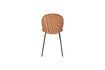 Miniatuur Bonnet terracota fluwelen stoel 6