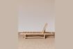Miniatuur Bora-Bora beige teakhouten chaise longue 7