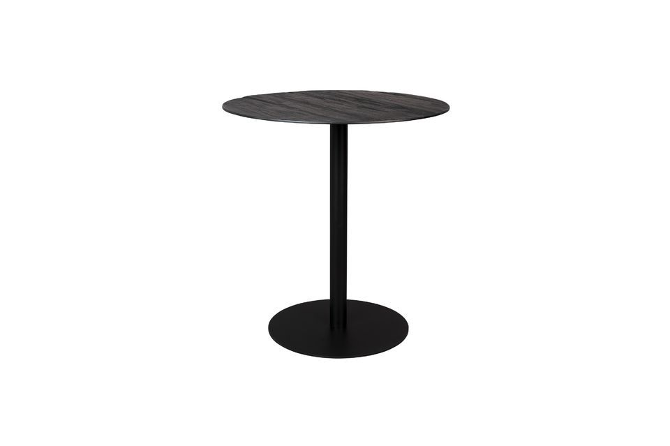 Braza ronde toonbanktafel zwart Dutch Bone