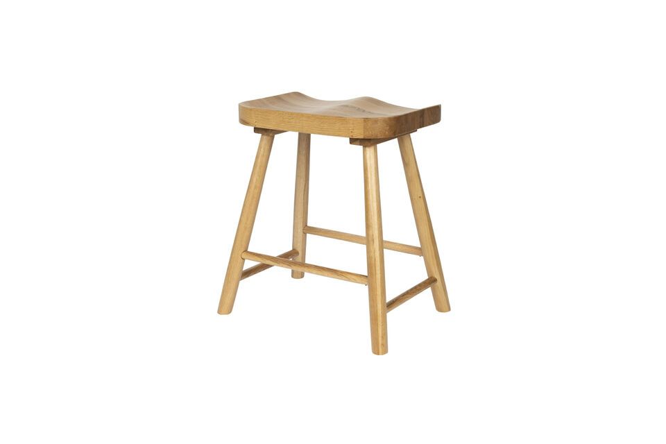 Deze kruk is compact en duurzaam