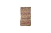 Miniatuur Bruin lederen tapijt Serah 4