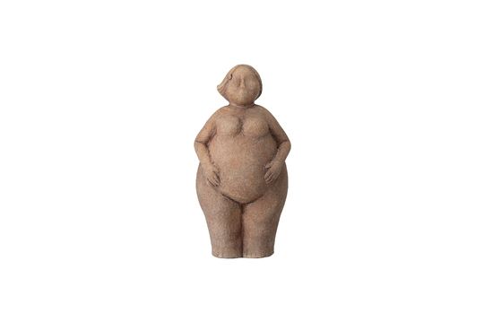Bruin siervoorwerp van terracotta Sidsel Productfoto
