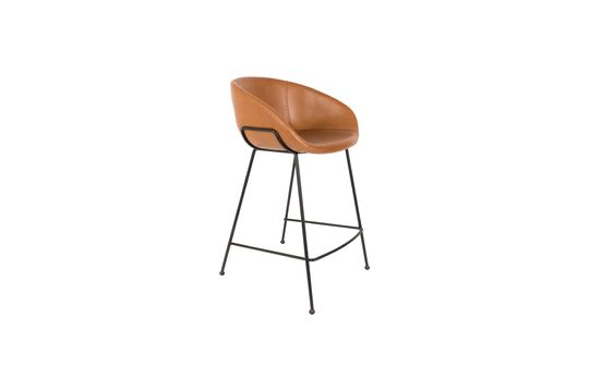 Bruine Festoon Counter Stool Productfoto