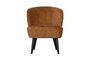 Miniatuur Bruine fluwelen fauteuil Sara Productfoto