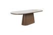 Miniatuur Bruine houten eettafel 200x90 Almira 4