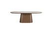 Miniatuur Bruine houten eettafel 200x90 Almira 3