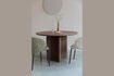 Miniatuur Bruine houten eettafel Laurent 1