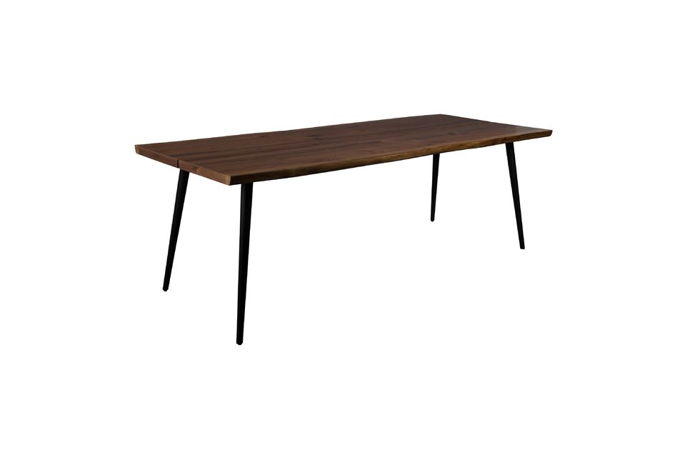 Bruine houten tafel Alagon - 9