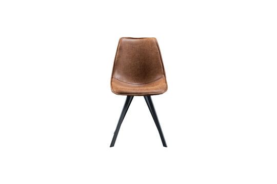 Bruine leren fauteuil Swen Productfoto