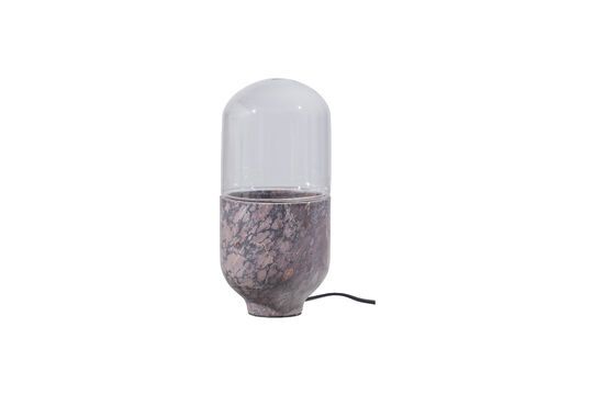 Bruine marmeren lamp Asel Productfoto