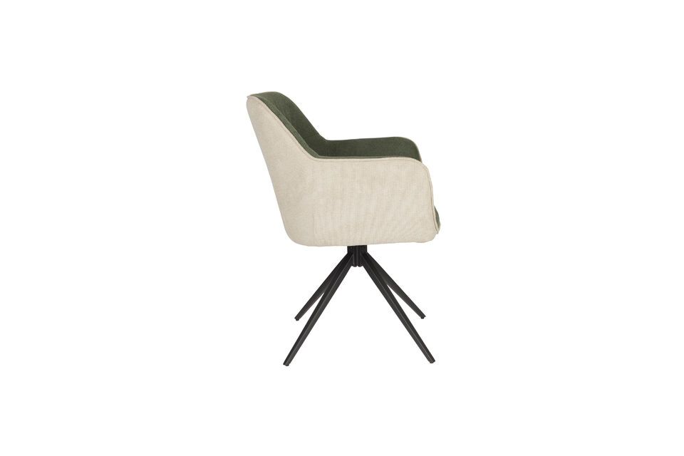 Het zwart gecoate metalen frame