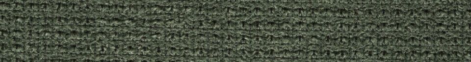 Benadrukte materialen Bruine polyester fauteuil Daley