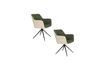 Miniatuur Bruine polyester fauteuil Daley 8