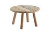 Miniatuur Bruine salontafel van gerecycleerd hout Perli 1