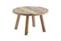 Miniatuur Bruine salontafel van gerecycleerd hout Perli Productfoto