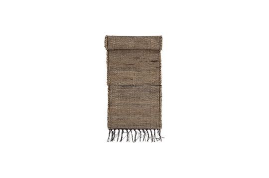 Bruine tafelloper gemaakt van jute Im