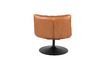 Miniatuur Bruine vintage bar loungestoel 16