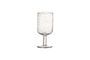 Miniatuur Bubbels helder glazen wijnglas Productfoto